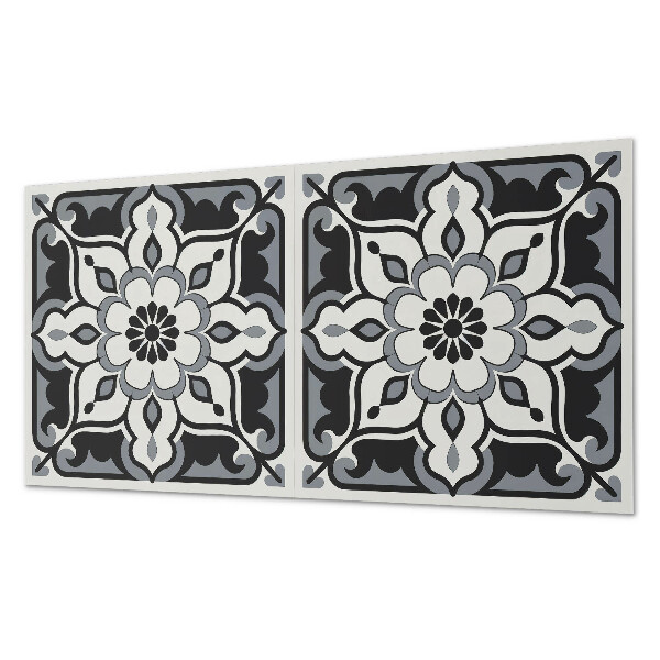 Pvc wandpaneel Blumenmuster mit Ornamenten