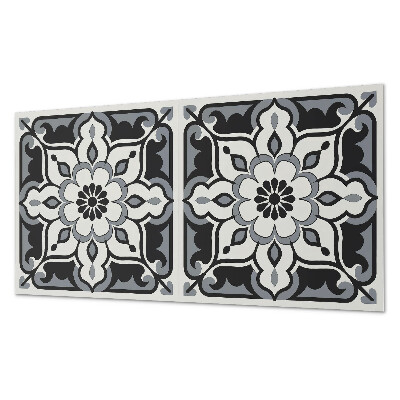 Pvc wandpaneel Blumenmuster mit Ornamenten