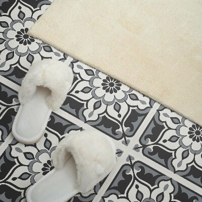Pvc wandpaneel Blumenmuster mit Ornamenten