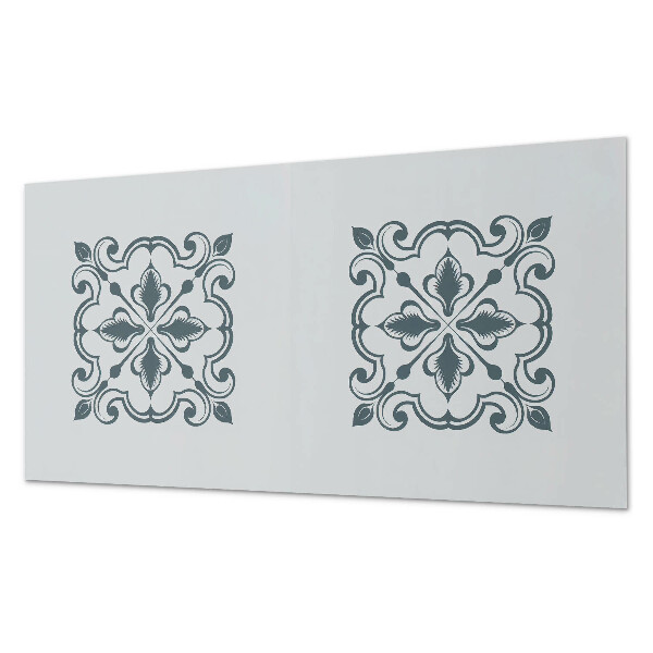 Pvc wandpaneel Pflanzenmuster mit Ornamenten