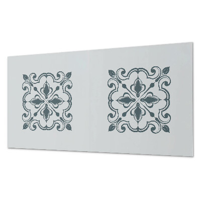 Pvc wandpaneel Pflanzenmuster mit Ornamenten