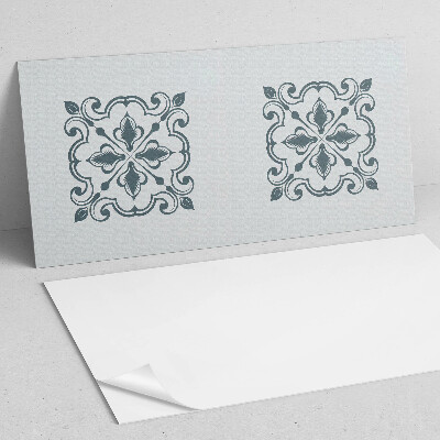 Pvc wandpaneel Pflanzenmuster mit Ornamenten