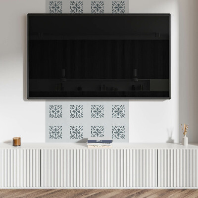Pvc wandpaneel Pflanzenmuster mit Ornamenten