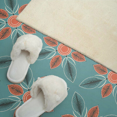Pvc wandpaneel Blumenmuster mit Blättern