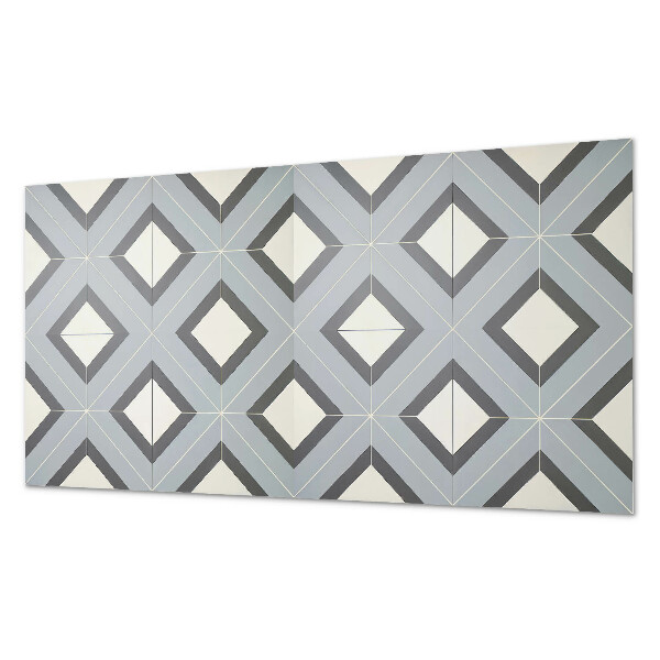 Wandverkleidung paneel Geometrie in Pastell