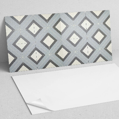 Wandverkleidung paneel Geometrie in Pastell