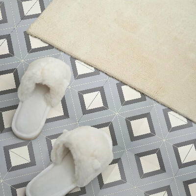 Wandverkleidung paneel Geometrie in Pastell