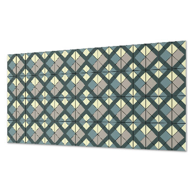 Pvc wandpaneel Geometrisches Schachbrettmuster