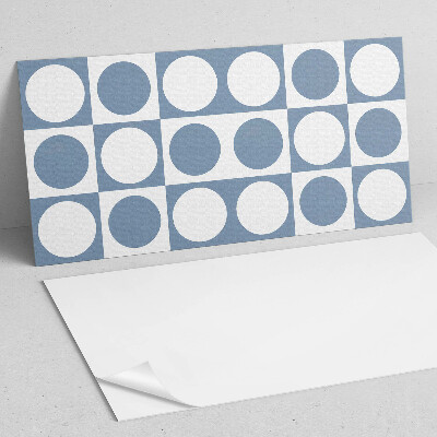 Wandverkleidung paneel Geometrische Kreise in einem Raster