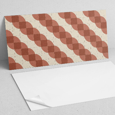 Pvc wandpaneel Geometrisches Wellenmuster