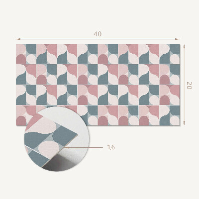 Dekorpaneel Abstraktes geometrisches Muster