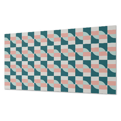 Wandverkleidung paneel Geometrisches Schachbrettmuster