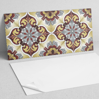 Pvc wandpaneel Dekoratives Muster mit floralem Motiv
