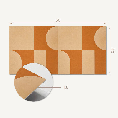 Dekorpaneel Abstraktes geometrisches Muster