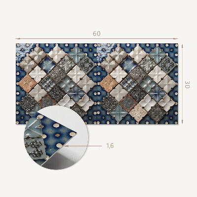 Wandverkleidung paneel Mosaikfliesenmuster