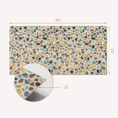 Wandverkleidung paneel Mosaikmuster aufkleben