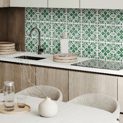 Pvc wandpaneel Pflanzenmuster mit Ornamenten