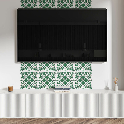 Pvc wandpaneel Pflanzenmuster mit Ornamenten
