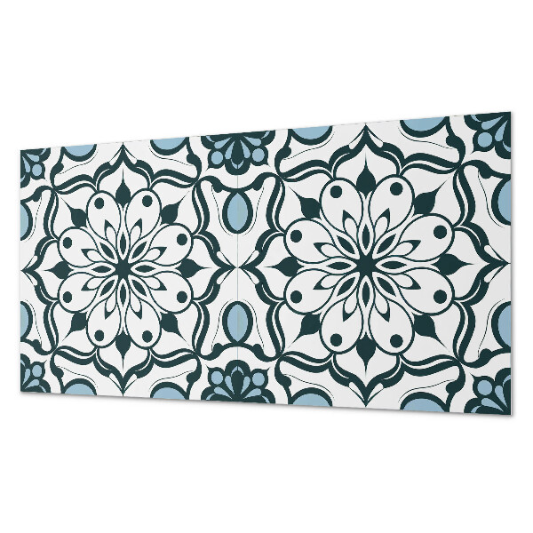 Pvc wandpaneel Blumenmandala-Muster