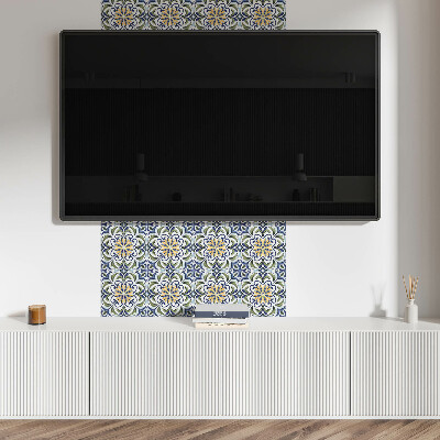 Pvc wandpaneel Pflanzenmuster mit Blumen