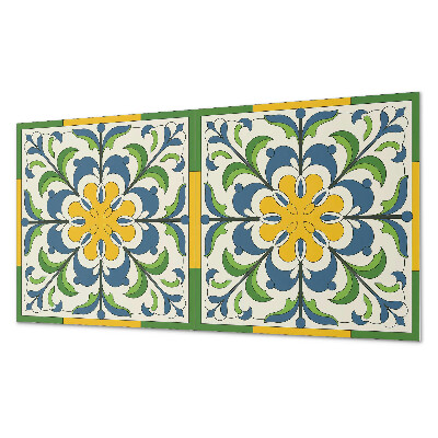 Wandverkleidung paneel Blumenmotiv mit Blättern