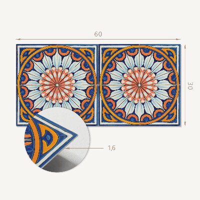 Pvc wandpaneel Blumenmuster mit Details