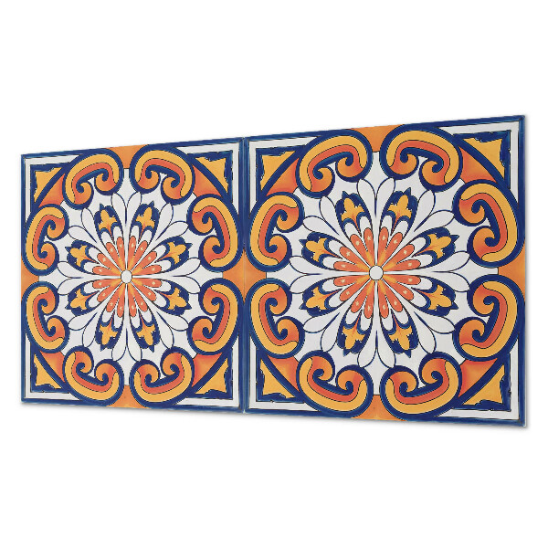 Wandverkleidung paneel Blumenmuster auf dem Hintergrund