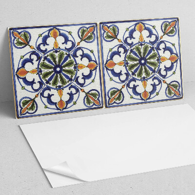 Pvc wandpaneel Pflanzenmuster mit Ornamenten