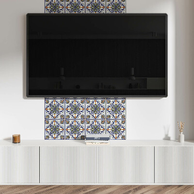 Pvc wandpaneel Pflanzenmuster mit Ornamenten