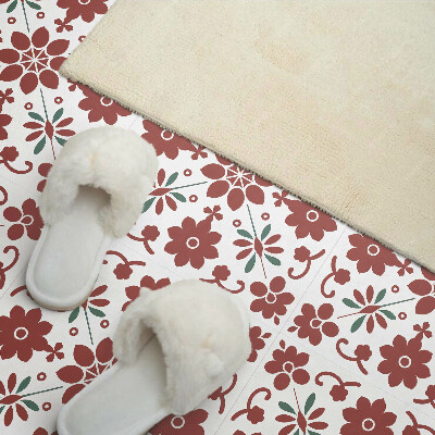 Pvc wandpaneel Blumenmuster mit Blättern