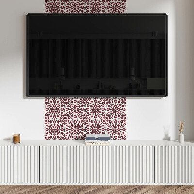Dekorpaneel Blumenmuster mit Ornamenten