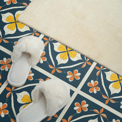 Pvc wandpaneel Blumenmuster mit Symmetrie
