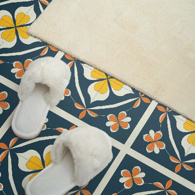 Pvc wandpaneel Blumenmuster mit Symmetrie
