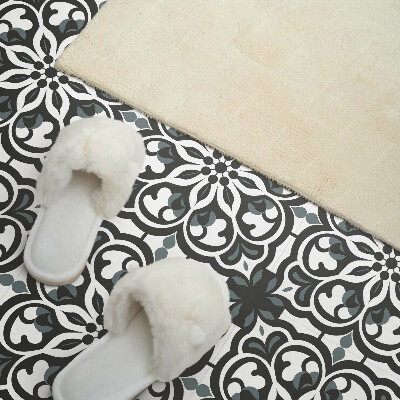 Pvc wandpaneel Blumenmuster mit Ornamenten