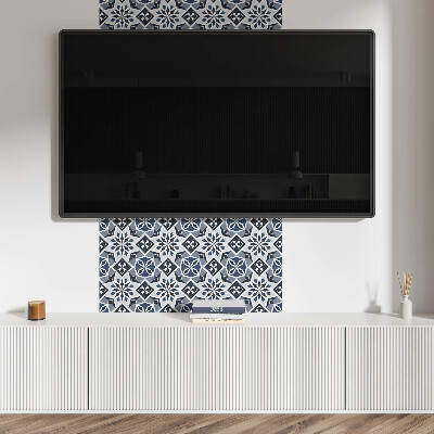 Pvc wandpaneel Geometrisches Blumenmuster