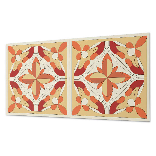 Pvc wandpaneel Abstraktes Blumenmuster