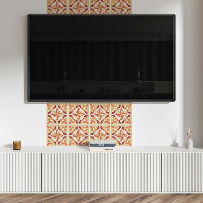 Pvc wandpaneel Abstraktes Blumenmuster