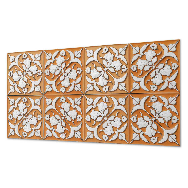Pvc wandpaneel Muster mit floralen Motiven