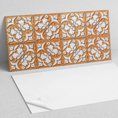 Pvc wandpaneel Muster mit floralen Motiven