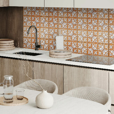 Pvc wandpaneel Muster mit floralen Motiven