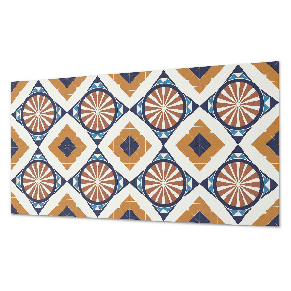 Pvc wandpaneel Geometrisches Muster mit Kreisen