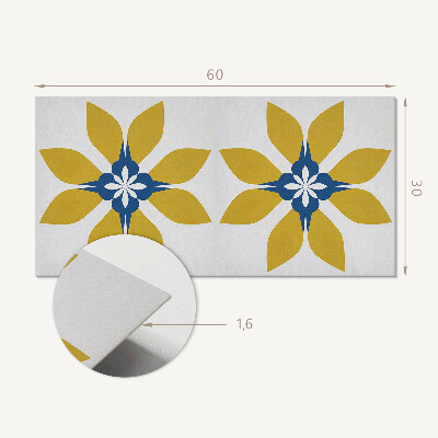Wandverkleidung paneel Blumenmuster mit Blättern