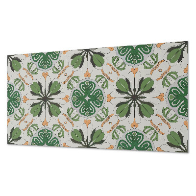 Pvc wandpaneel Blumenmuster in Symmetrie