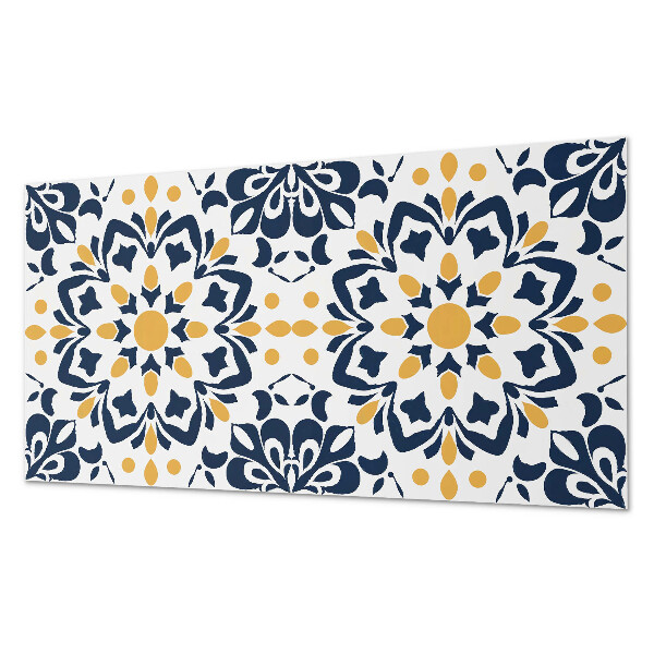Dekorpaneel Blumenmandala-Muster