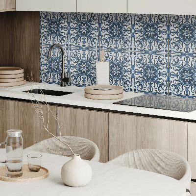 Pvc wandpaneel Blumenmuster mit Ornamenten