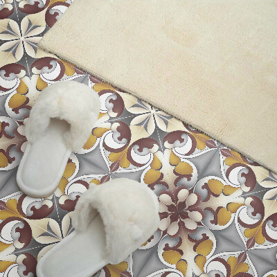 Pvc wandpaneel Blumenmosaikmuster