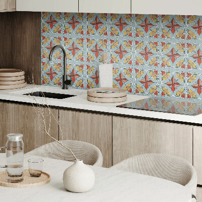 Pvc wandpaneel Blumenmuster mit Details