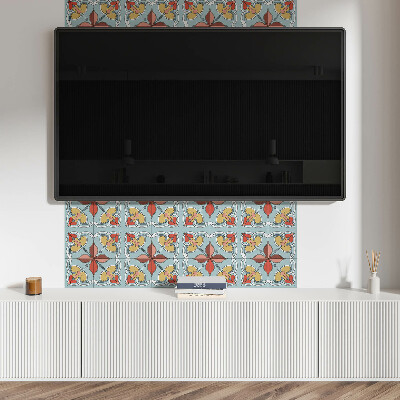 Pvc wandpaneel Blumenmuster mit Details