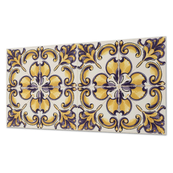Dekorpaneel Muster mit floralen Motiven
