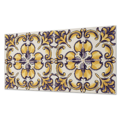 Dekorpaneel Muster mit floralen Motiven